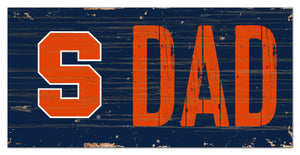 Syracuse Orange Dad Wood Sign - 6"x12"
