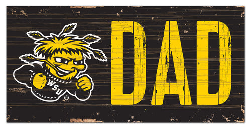 Wichita State Shockers Dad Wood Sign - 6
