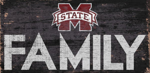 Mississippi State Bulldogs  Family Wood Sign 
