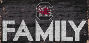 South Carolina Gamecocks Family Wood Sign 