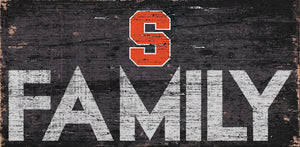 Syracuse Orange Family Wood Sign