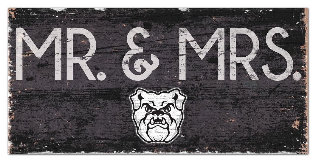 Butler Bulldogs Mr. & Mrs. Wood Sign - 6