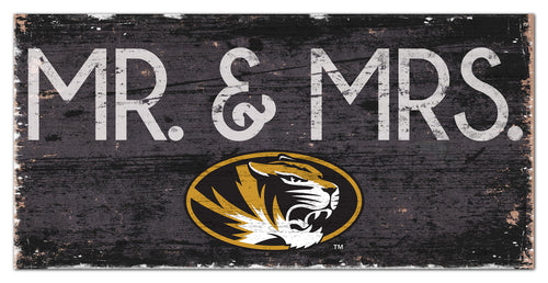 Missouri Tigers Mr. & Mrs. Wood Sign - 6