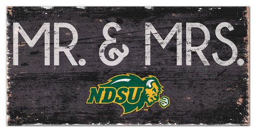 NDSU Bison Mr. & Mrs. Wood Sign - 6