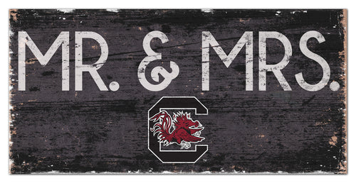  South Carolina Gamecocks Mr. & Mrs. Wood Sign - 6
