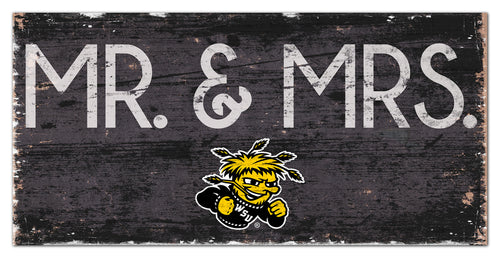 Wichita State Shockers Mr. & Mrs. Wood Sign - 6