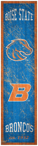 Boise State Broncos Heritage Banner Wood Sign - 6