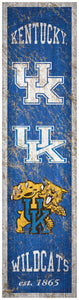 Kentucky Wildcats Heritage Banner Wood Sign - 6"x24"