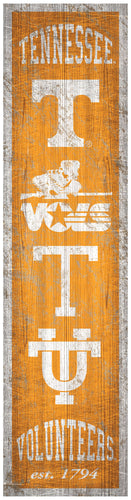 Tennessee Volunteers Heritage Banner Wood Sign - 6