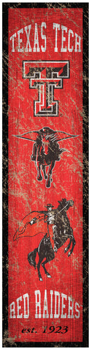 Texas Tech Red Raiders Heritage Banner Wood Sign - 6