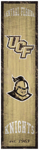 UCF Golden Knights Heritage Banner Wood Sign - 6"x24"