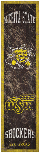 Wichita State Shockers Heritage Banner Wood Sign - 6