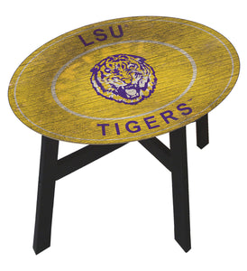 LSU Tigers Heritage Logo Side Table