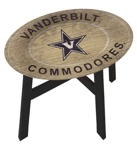 Vanderbilt Commodores Heritage Logo Side Table