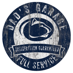 Penn State Nittany Lions Dad's Garage Sign