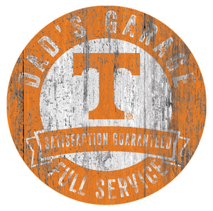 Tennessee Volunteers Dad's Garage Sign