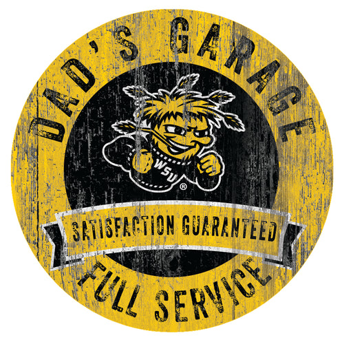 Wichita State Shockers Dad's Garage Sign
