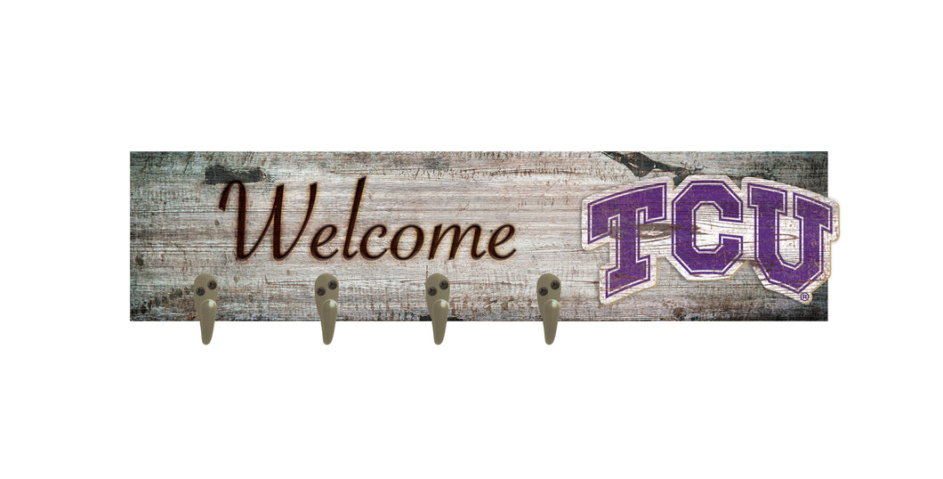 TCU Horned Frogs Coat Hanger