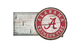 Alabama Crimson Tide Key Holder 6"x12"