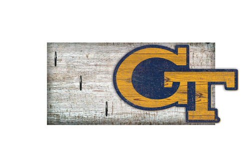 Georgia Tech Yellow Jackets Key Holder 6