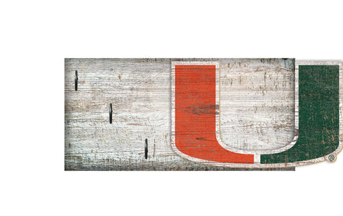 Miami Hurricanes Key Holder 6