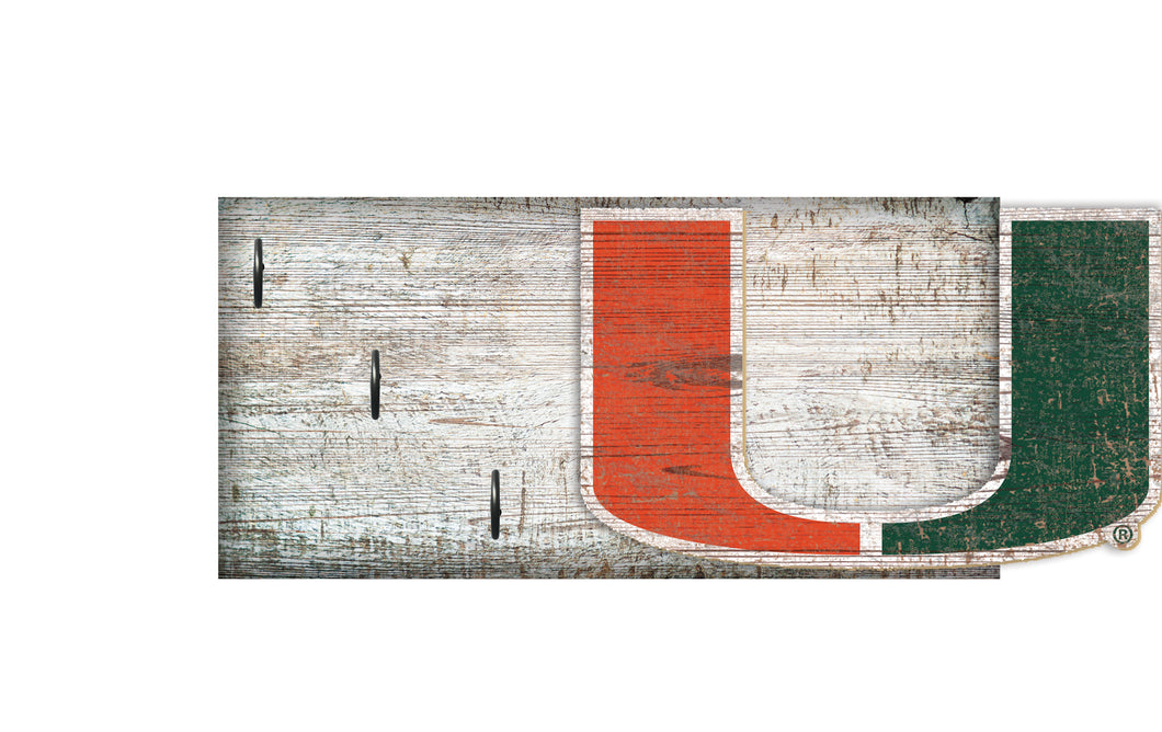 Miami Hurricanes Key Holder 6