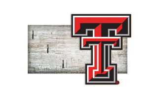 Texas Tech Red Raiders Key Holder 6"x12"