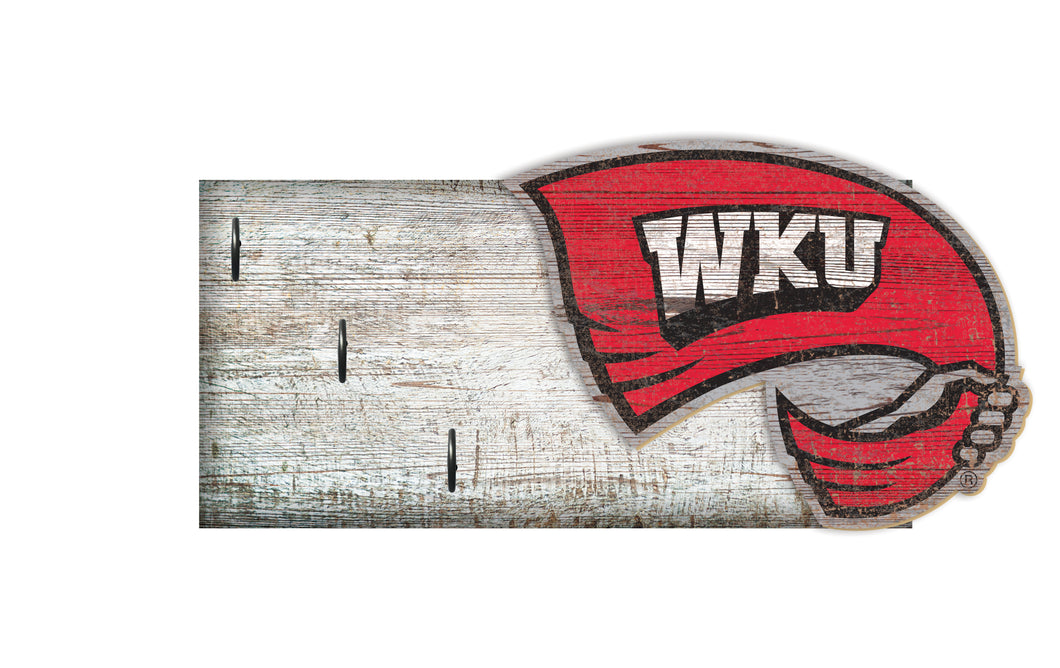 Western Kentucky Hilltoppers Key Holder 6