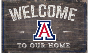 Arizona State Sun Devils Welcome to Our Home Sign  - 11"x19"