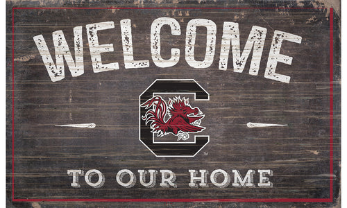 South Carolina Gamecocks Welcome to Our Home Sign  - 11