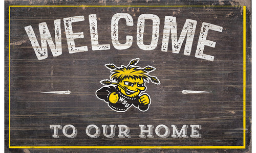 Wichita State Shockers Welcome to Our Home Sign  - 11
