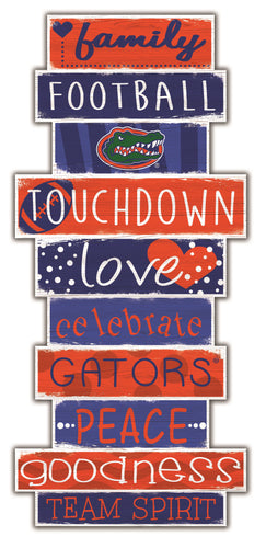 Florida Gators Celebrations Stack Wood Sign -24