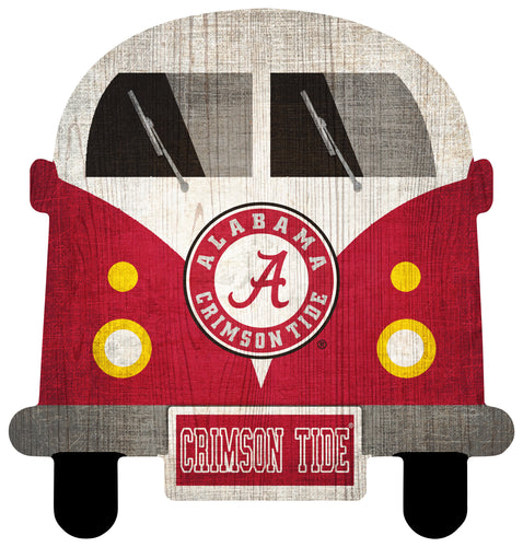 Alabama Crimson Tide Team Bus Sign