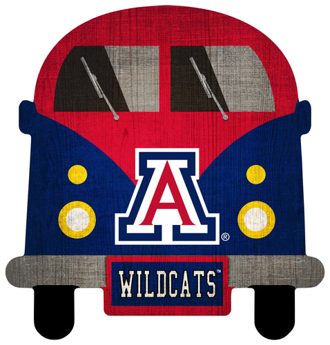 Arizona Wildcats Team Bus Sign