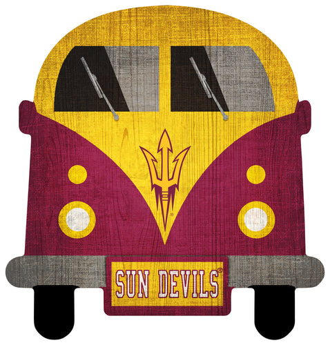Arizona State  Sun Devils Team Bus Sign