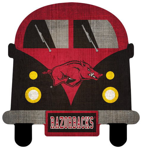 Arkansas Razorbacks Team Bus Sign
