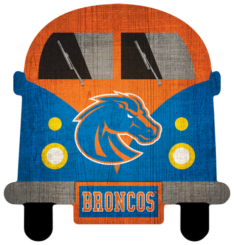 Boise State Broncos Team Bus Sign