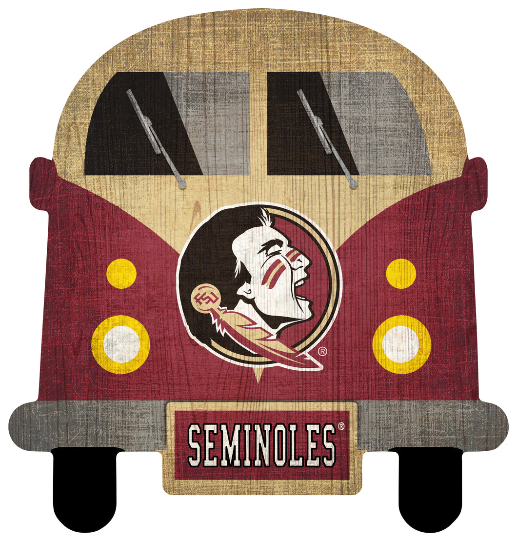 Florida State Seminoles Team Bus Sign