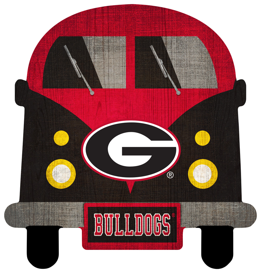 Georgia Bulldogs Team Bus Sign