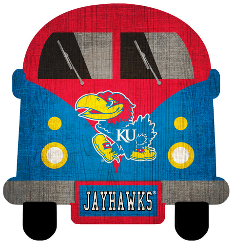 Kansas  Jayhawks Team Bus Sign