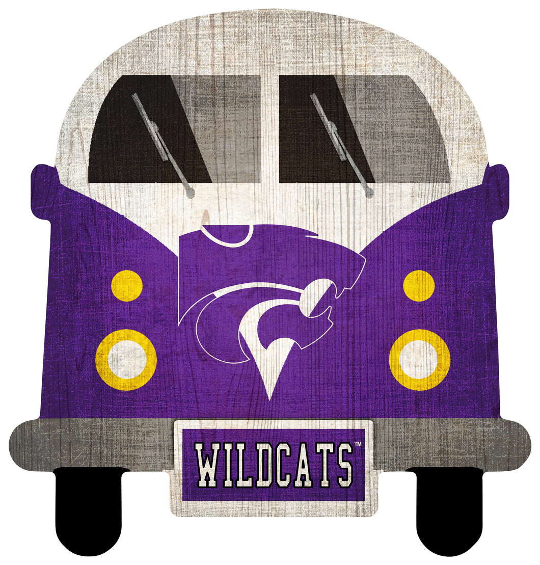 Kansas State Wildcats Team Bus Sign