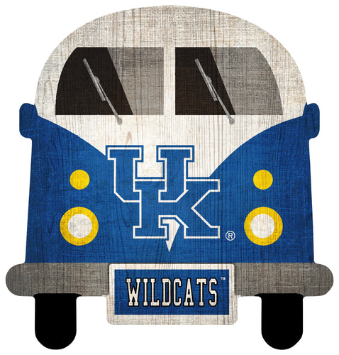 Kentucky Wildcats Team Bus Sign