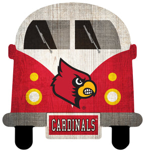 Louisville  Cardinals Team Bus Sign
