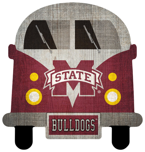 Mississippi State Bulldogs Team Bus Sign