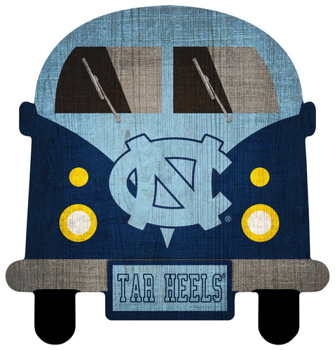 North Carolina Tar Heels Team Bus Sign