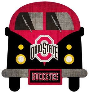 Ohio State Buckeyes Team Bus Sign
