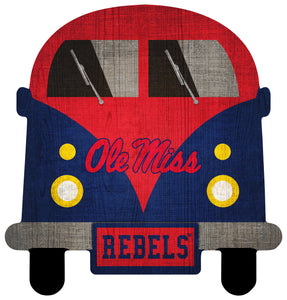Ole Miss Rebels Team Bus Sign