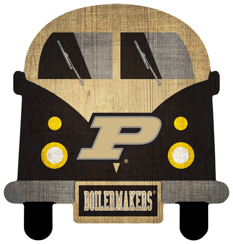 Purdue  Boilermakers Team Bus Sign