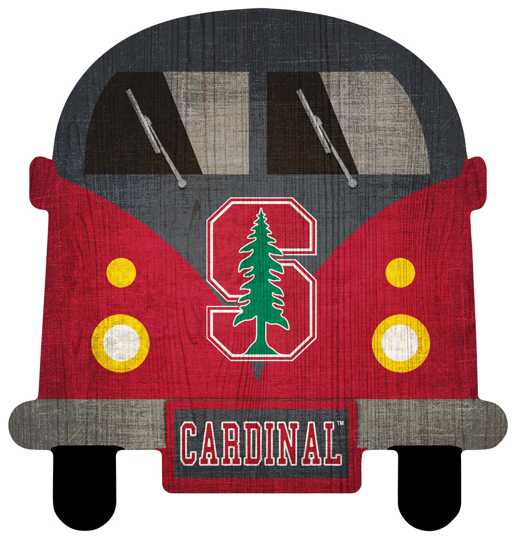 Stanford Cardinal Team Bus Sign