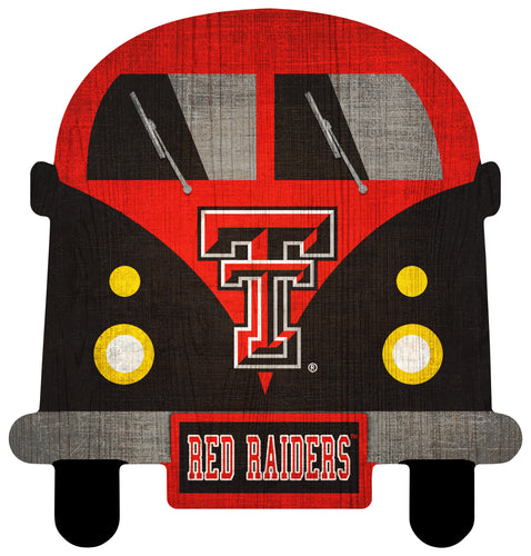 Texas Tech Red Raiders Team Bus Sign